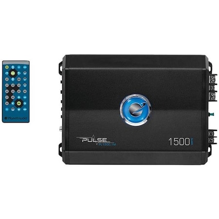 Planet Audio Planet Audio PL1500.1M Max 1500 watt Pulse Series Monoblock Class AB amp; Black PL1500.1M